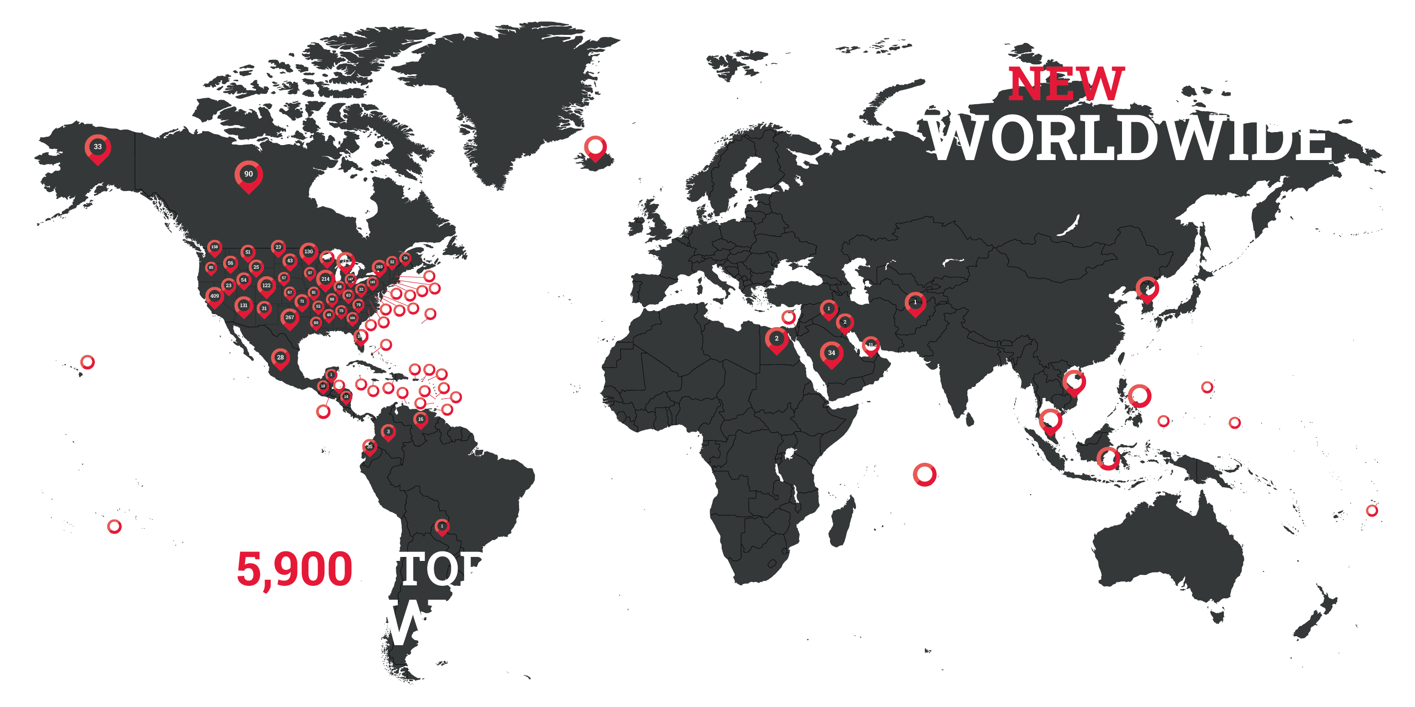 Over 5,900 Stores and Growing